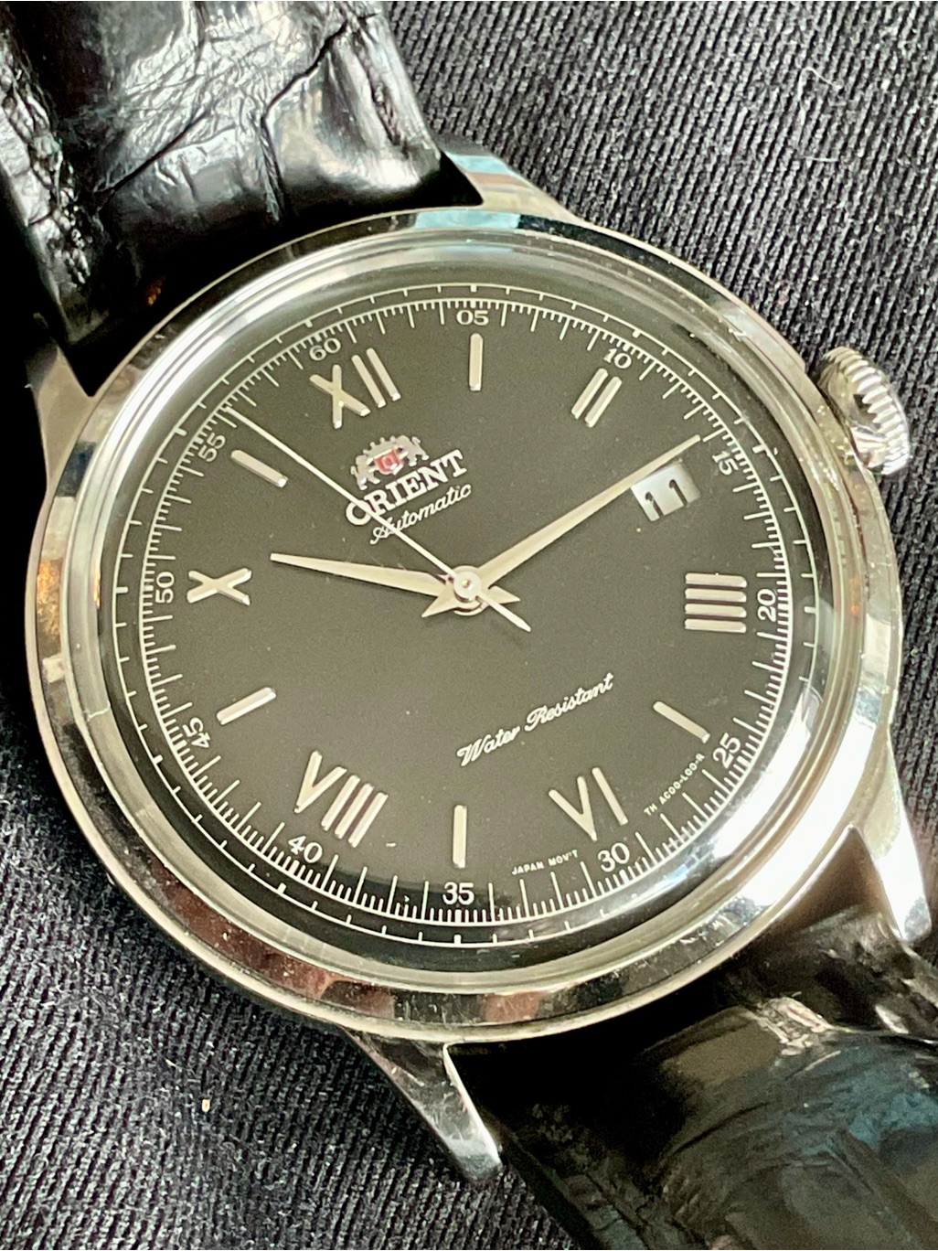 Euc Automatic Orient Bambino Version 2 Ac00C1A C132889 BoxManualGuarantee